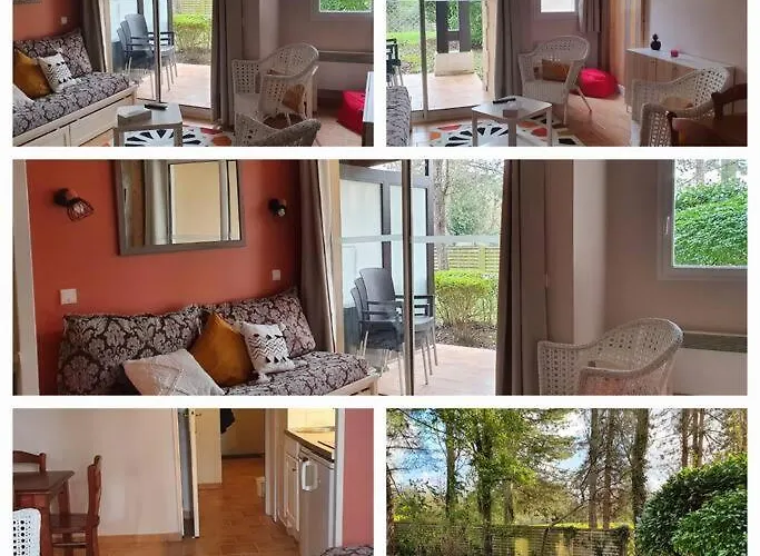 En Rez-de-chaussee - Terrasse & Piscine Chauffee Lägenhet *